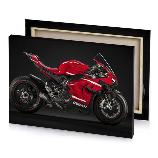 the duc project is a new concept burgundy canvas - Image 4