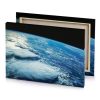 the earth from space moonstone blue canvas - Image 4