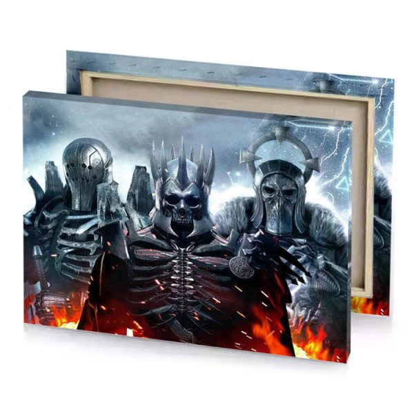 the elder of dead and smoky black canvas - Image 4