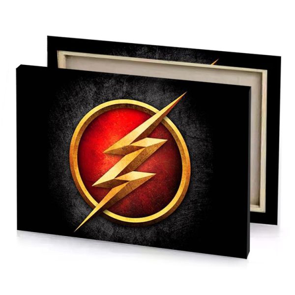 the flash logo lust canvas - Image 4