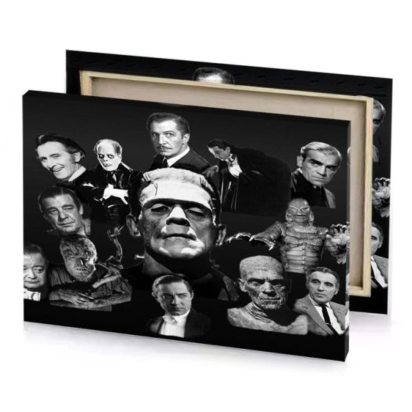 the godfather movie poster smoky black canvas - Image 4