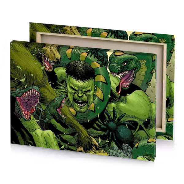 the hulk dark olive green canvas - Image 4