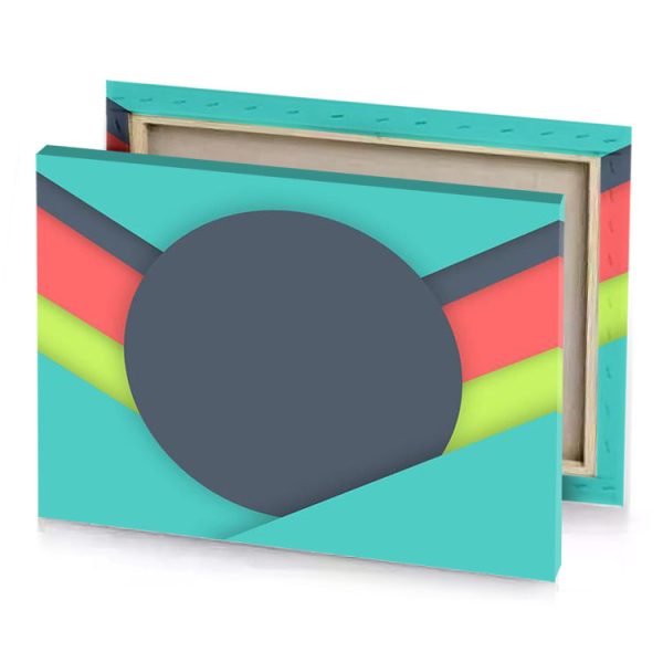 the icon for app with a black circle on top dim gray canvas - Image 4