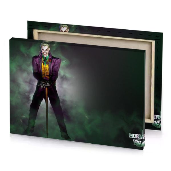 the joker wallpaper gray canvas - Image 4