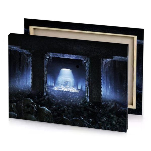the last days of dead light steel blue canvas - Image 4