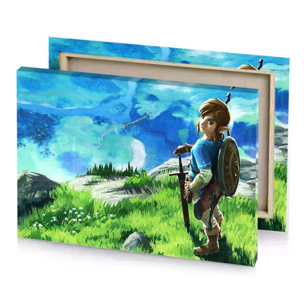 the legend of ze medium turquoise canvas - Image 4