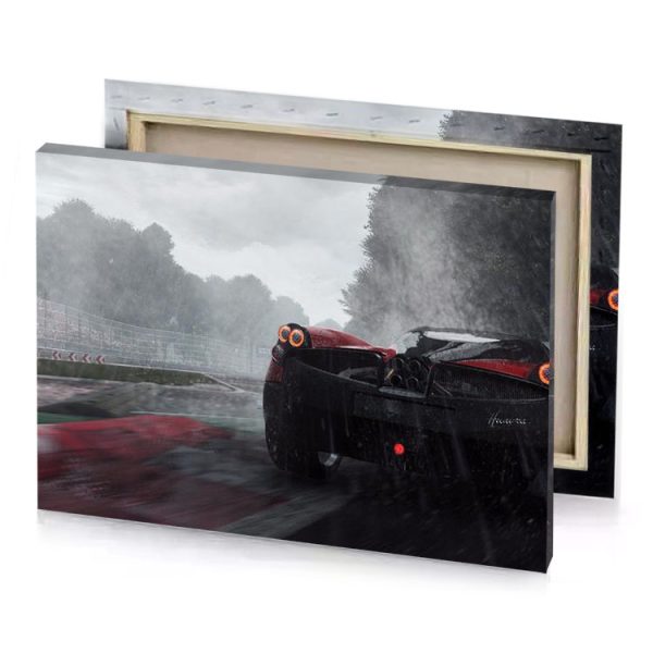 the mclaren 915 is a race car in need for smoky black canvas - Image 4