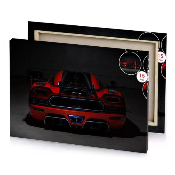 the mclaren hyper maroon canvas - Image 4
