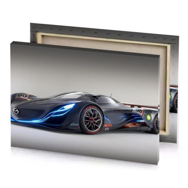 the mercedes vision concept is a car smoky black canvas - Image 4