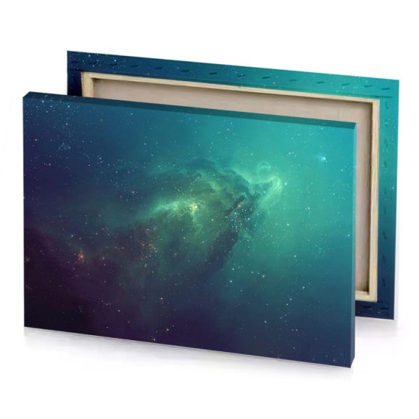 the milky nebula and its surroundings viridian canvas - Image 4