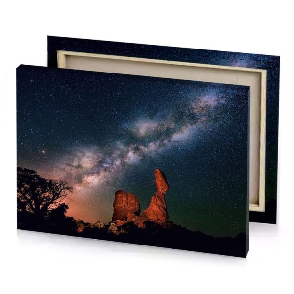 the milky over balanced charcoal canvas - Image 4