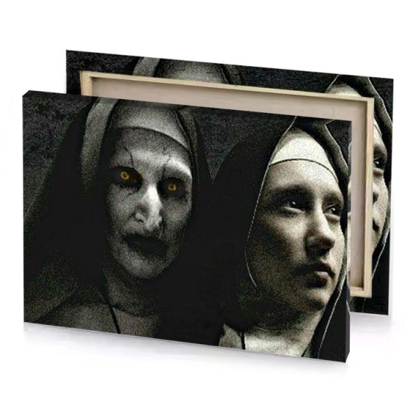 the nun and smoky black canvas - Image 4