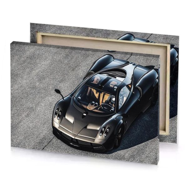 the pagan supercar is a that can be driven by smoky black canvas - Image 4