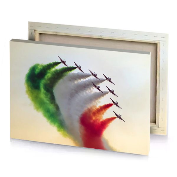 the planes are flying in sky manatee canvas - Image 4