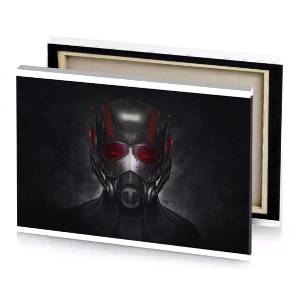 the red helmet is a great addition to any star smoky black canvas - Image 4