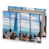 the sky is blue sapphire canvas - Image 4