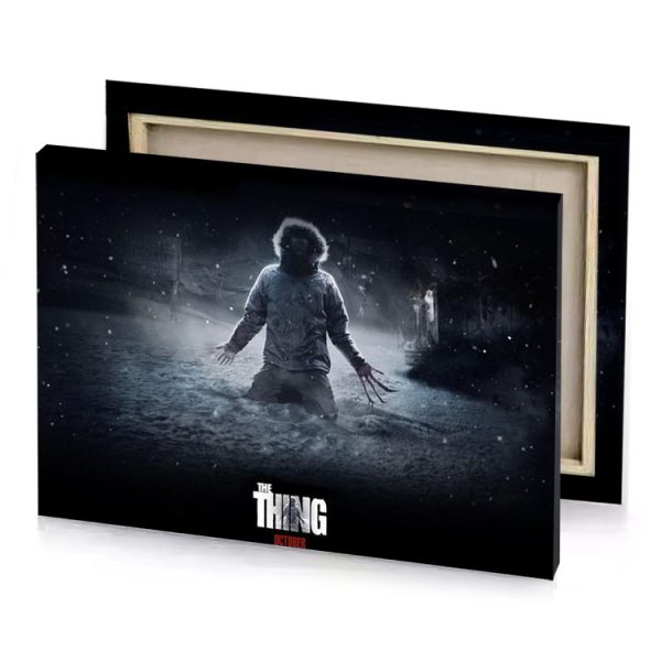 the walking dead wallpaper charcoal canvas - Image 4