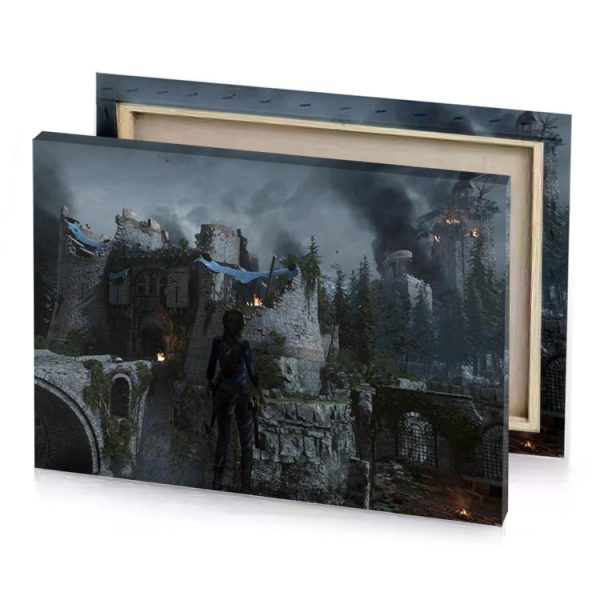 the witch s castle in bistre canvas - Image 4