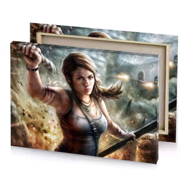 tomb of darkness wallpaper rosy brown canvas - Image 4