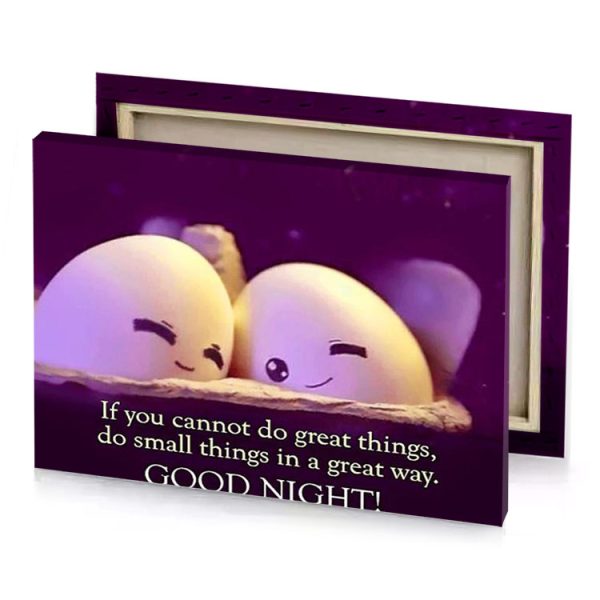 two eggs with the words you cannot to be best vanilla canvas - Image 4