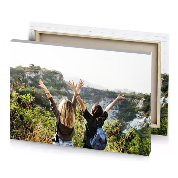 two women standing in a field camouflage green canvas - Image 4
