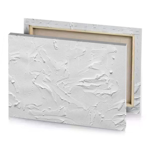 white paint texture background thistle canvas - Image 4
