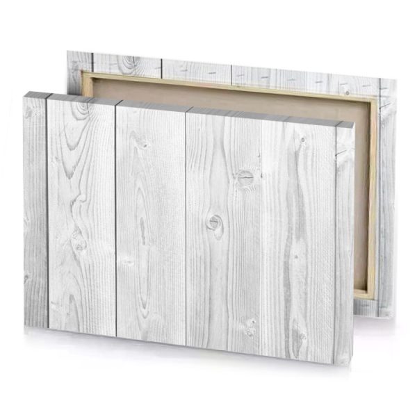 white wood texture background platinum canvas - Image 4