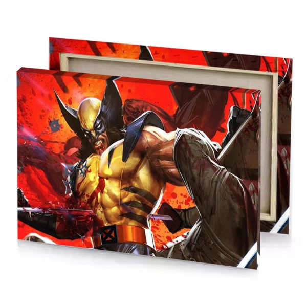 wolverine yellow orange canvas - Image 4