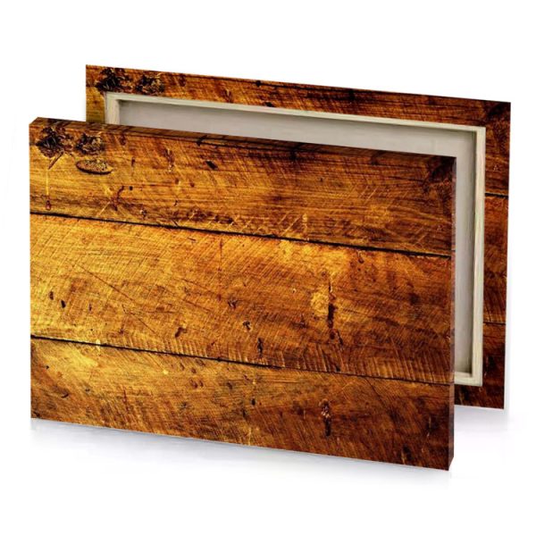 wood texture background photo chocolate canvas - Image 4