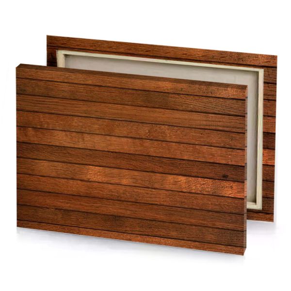 wood texture background saddle brown canvas - Image 4