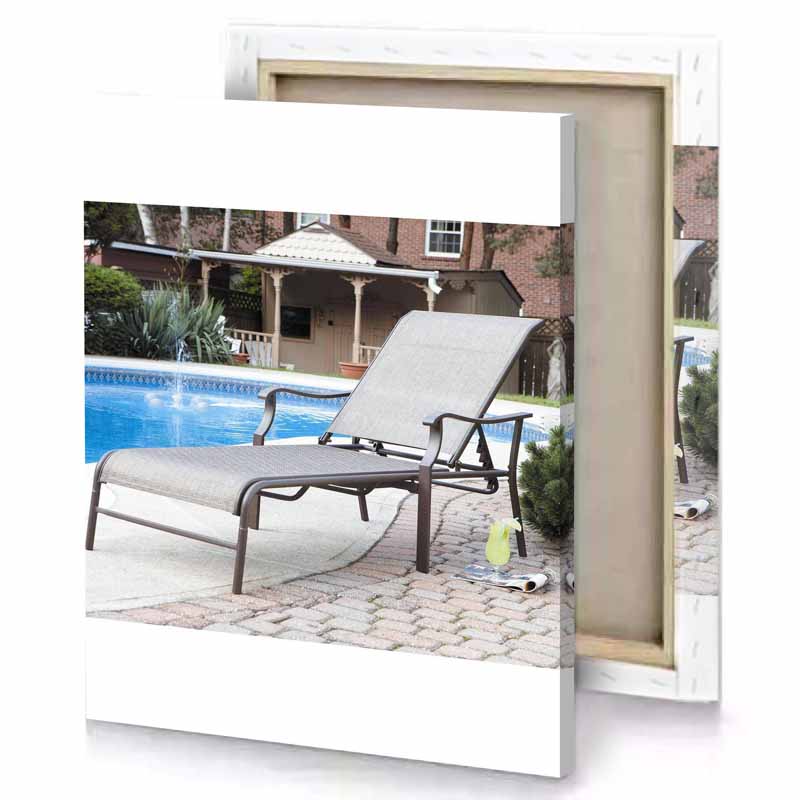 a brown chay silver canvas
