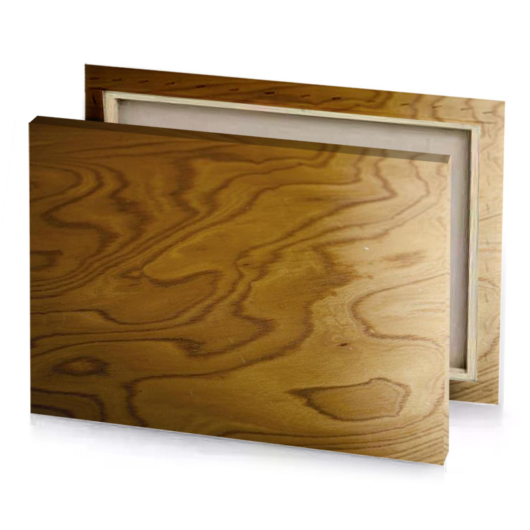 a close up of wooden table sienna canvas