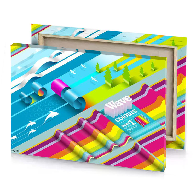 a colorful abstract background with car and plane electric lime canvas