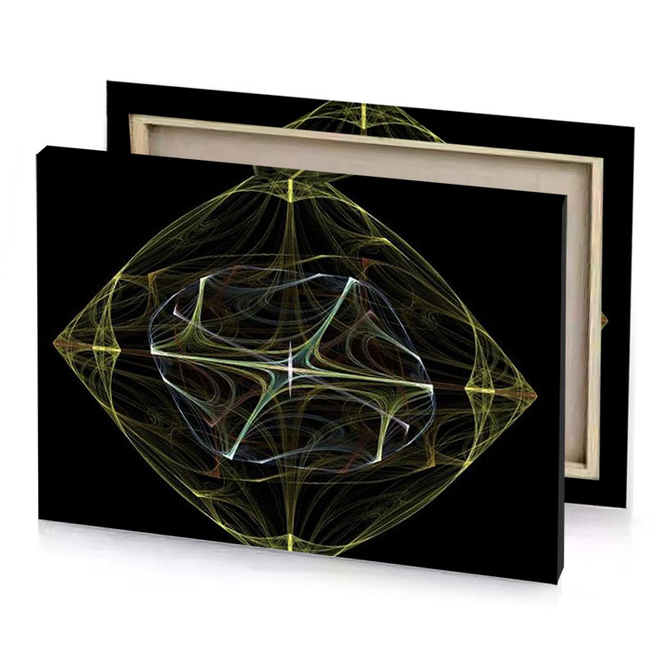 a computer generated image of diamond smoky black canvas