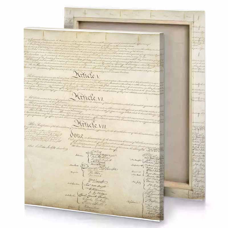 a document with writing on it pearl canvas