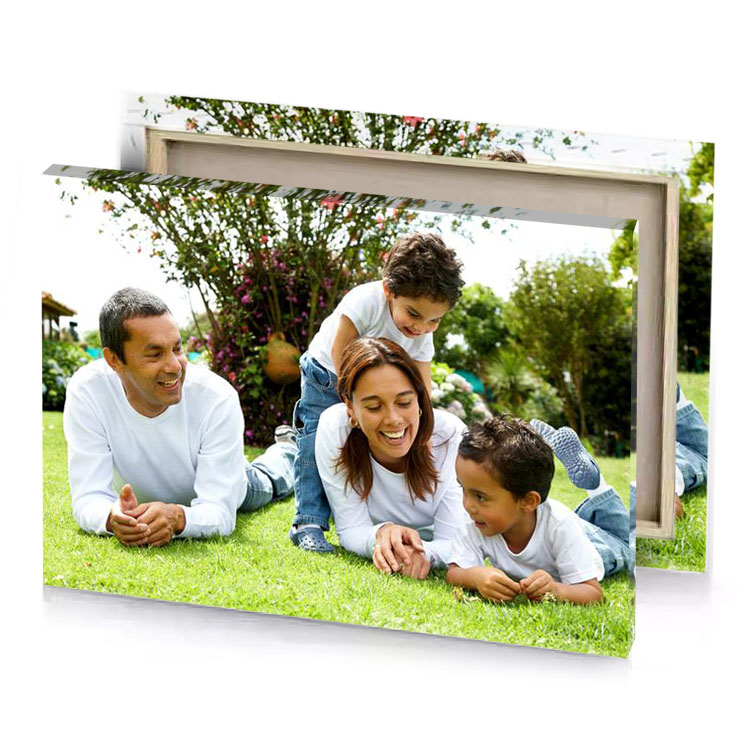a family laying on the grass dark khaki canvas