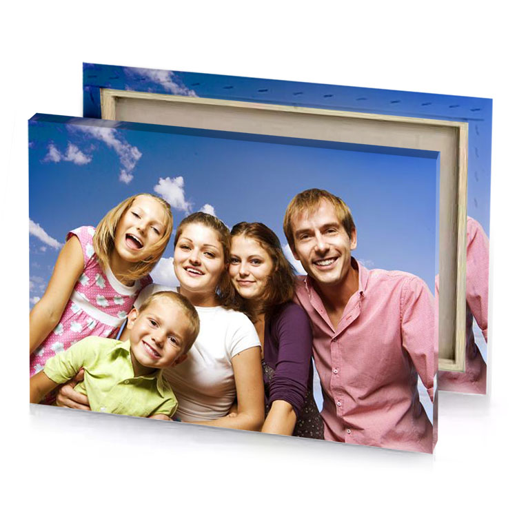 a family poses for picture in the park glaucous canvas