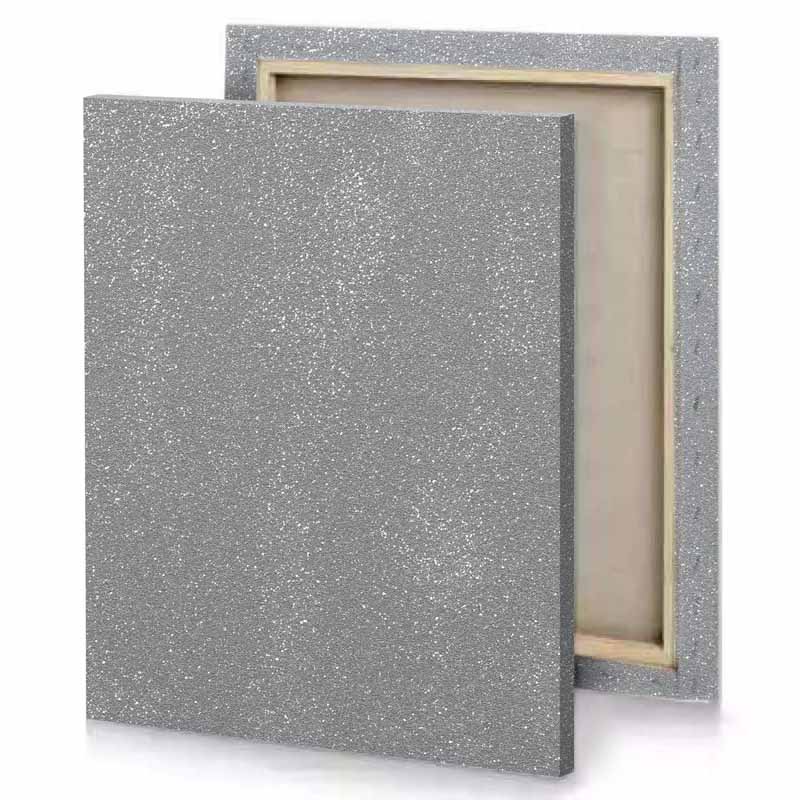 a gray glitter texture background manatee canvas
