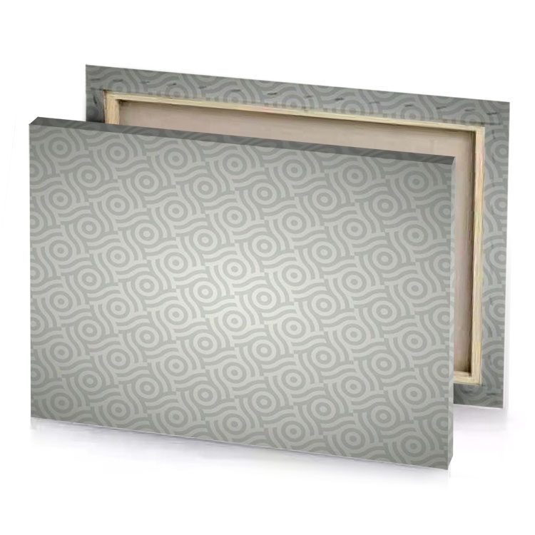 a gray wallpaper with pattern silver canvas