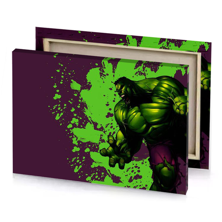 a green hulk kelly canvas