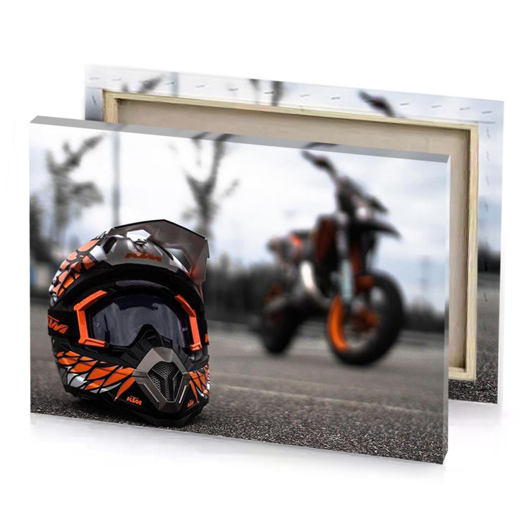 a helmet on the ground smoky black canvas