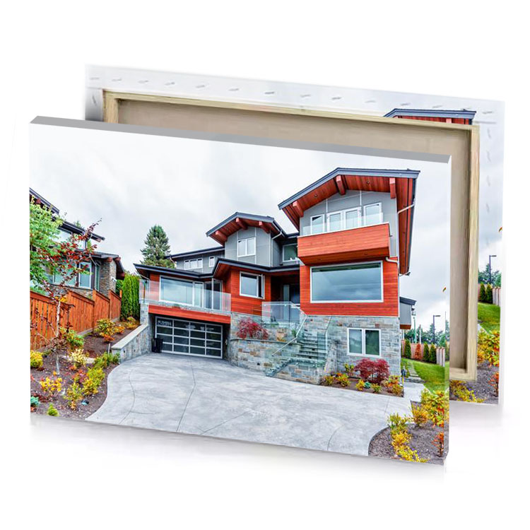a house with lot of windows manatee canvas