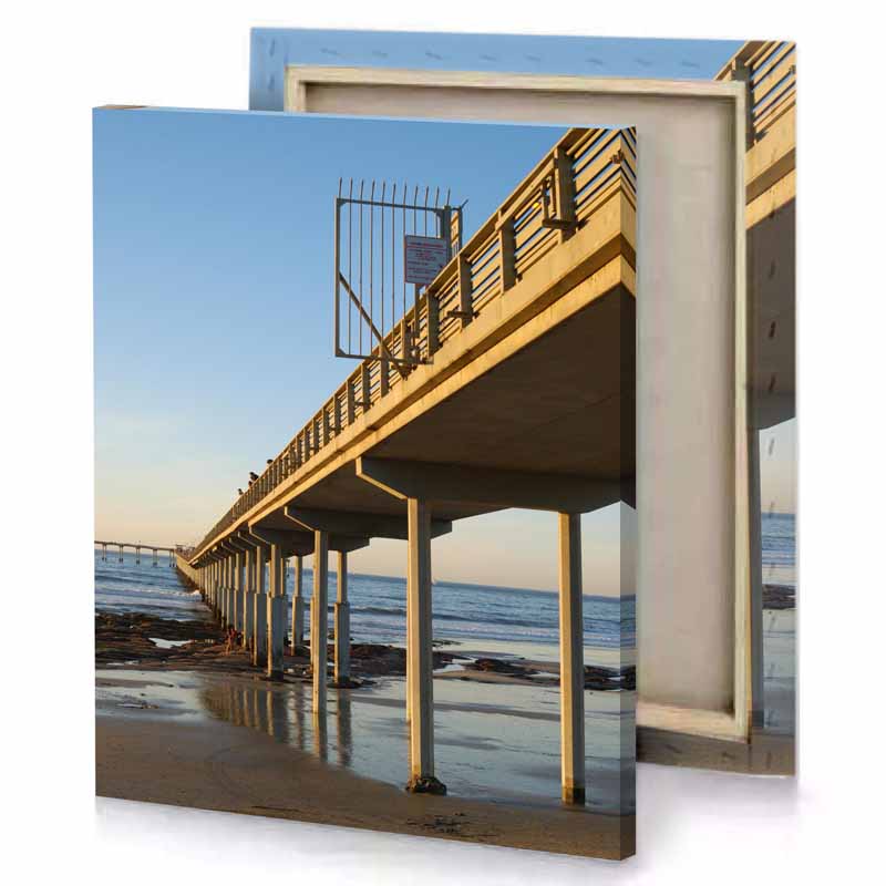 a long bridge light steel blue canvas
