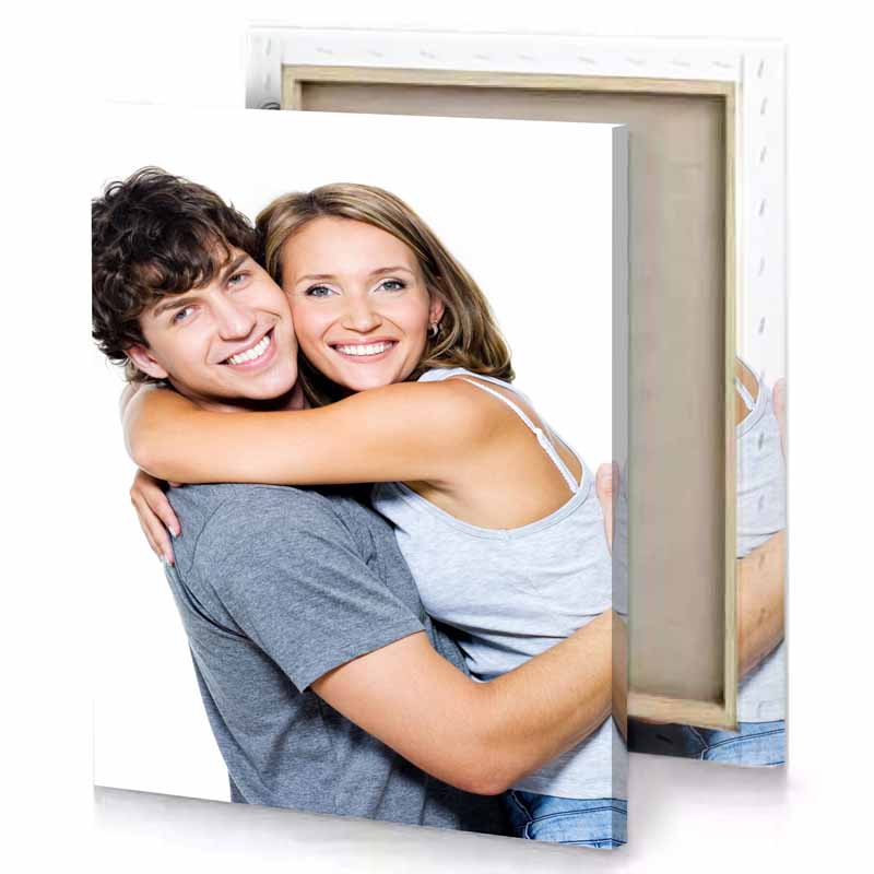 a man and woman hugging each other people ghost white canvas