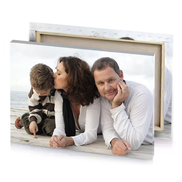 a man and woman laying on wooden pier white smoke canvas