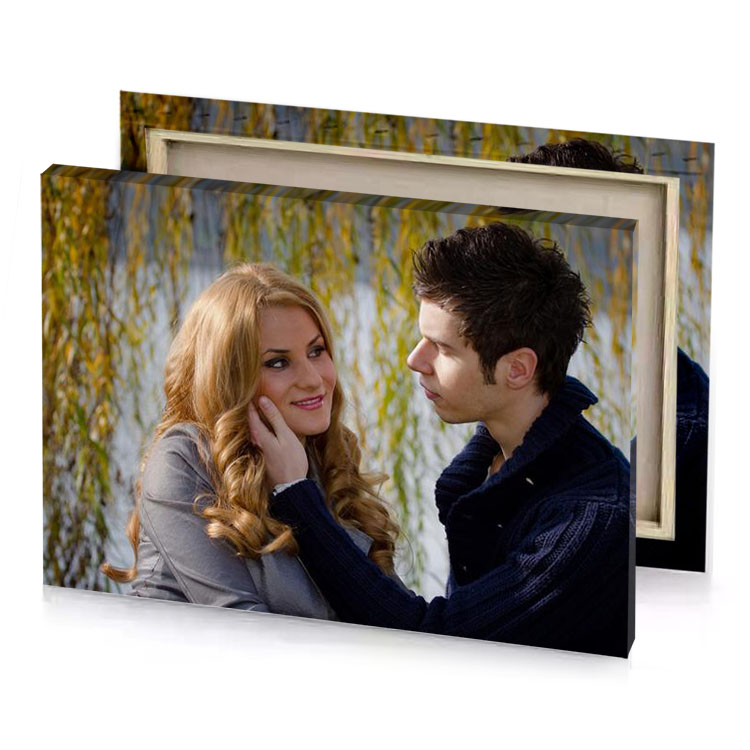 a man and woman sitting next to each other people smoky black canvas
