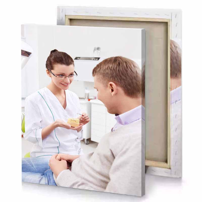 a man and woman sitting on the floor platinum canvas