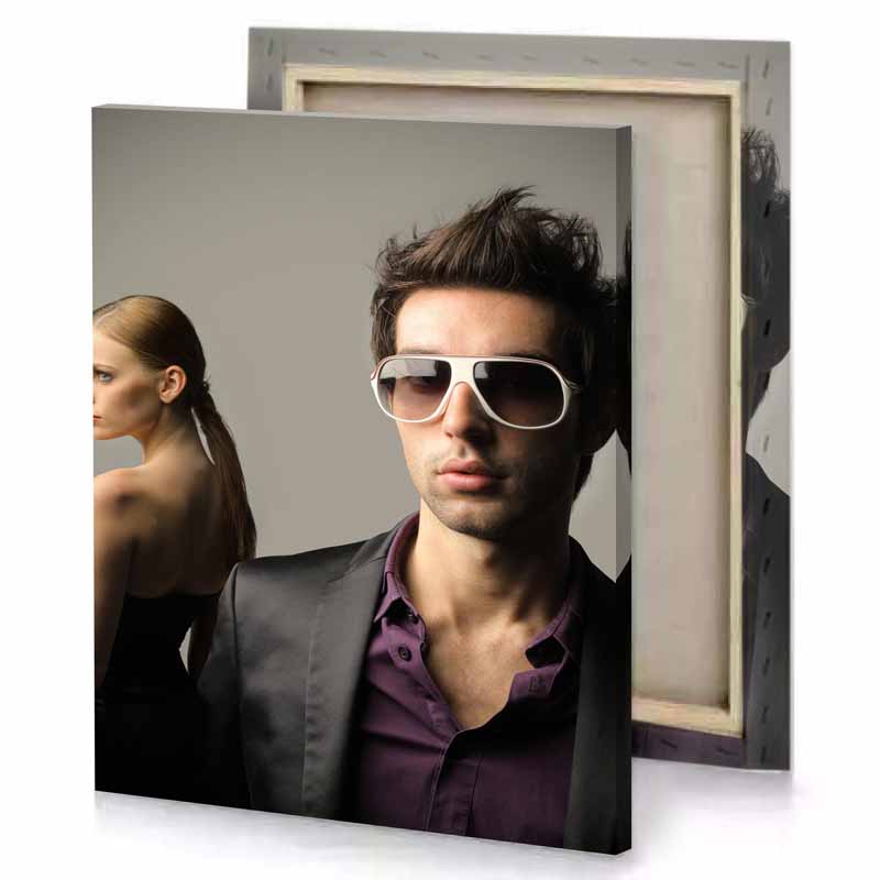 a man and woman wearing sunglasses mountbatten pink canvas