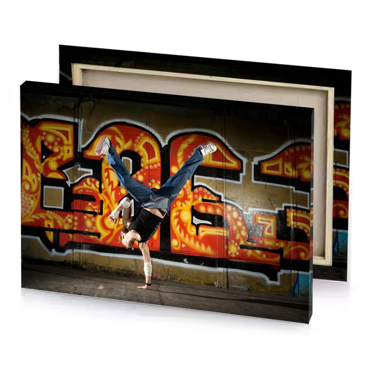 a man doing trick on skateboard mahogany canvas