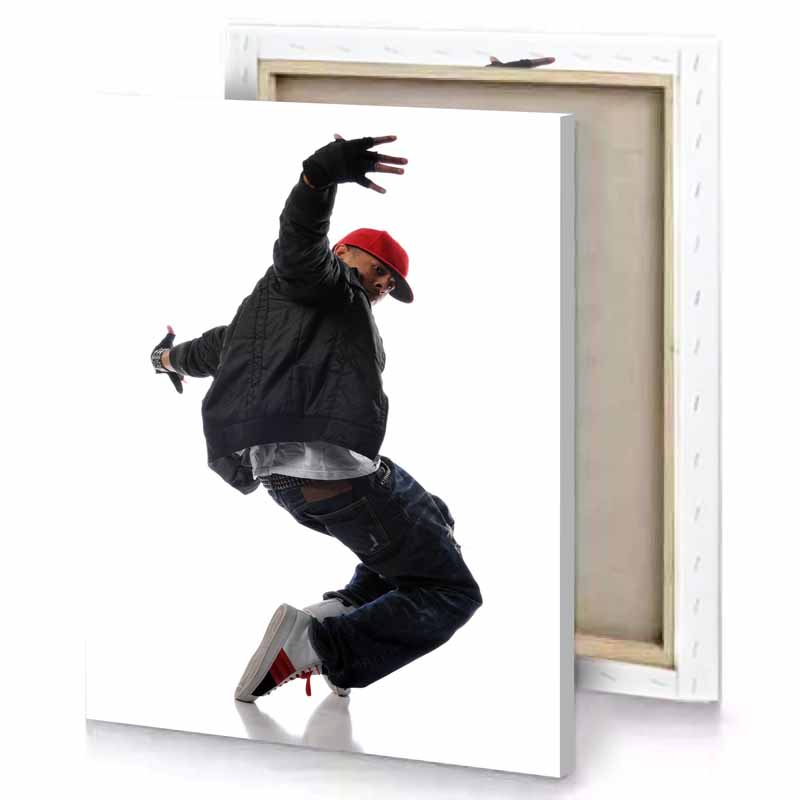 a man in black jacket and red hat doing trick zinnwaldite brown canvas